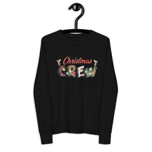 Load image into Gallery viewer, Christmas Crew Youth long sleeve tee