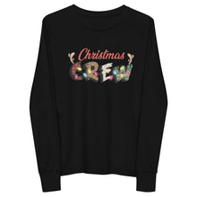 Load image into Gallery viewer, Christmas Crew Youth long sleeve tee