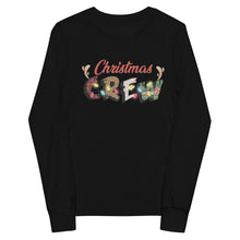 Load image into Gallery viewer, Christmas Crew Youth long sleeve tee