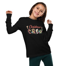 Load image into Gallery viewer, Christmas Crew Youth long sleeve tee