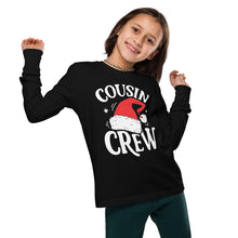 Load image into Gallery viewer, Cousin Crew Holiday Youth long sleeve tee