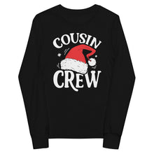 Load image into Gallery viewer, Cousin Crew Holiday Youth long sleeve tee