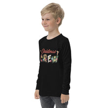 Load image into Gallery viewer, Christmas Crew Youth long sleeve tee