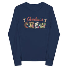 Load image into Gallery viewer, Christmas Crew Youth long sleeve tee