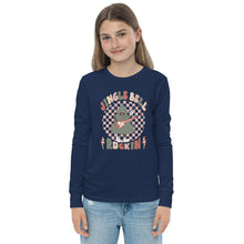 Load image into Gallery viewer, Jungle Bell Rockin Unisex Youth long sleeve tee