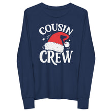 Load image into Gallery viewer, Cousin Crew Holiday Youth long sleeve tee