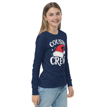 Load image into Gallery viewer, Cousin Crew Holiday Youth long sleeve tee