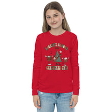 Load image into Gallery viewer, Rockin Around the Christmas Tree long sleeve tee