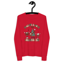 Load image into Gallery viewer, Rockin Around the Christmas Tree long sleeve tee