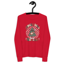 Load image into Gallery viewer, Jungle Bell Rockin Unisex Youth long sleeve tee