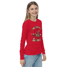 Load image into Gallery viewer, Rockin Around the Christmas Tree long sleeve tee