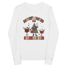 Load image into Gallery viewer, Rockin Around the Christmas Tree long sleeve tee