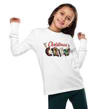 Load image into Gallery viewer, Christmas Crew Youth long sleeve tee