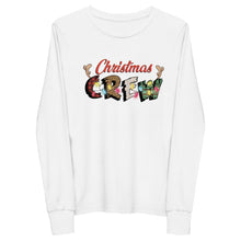 Load image into Gallery viewer, Christmas Crew Youth long sleeve tee