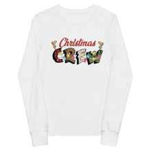 Load image into Gallery viewer, Christmas Crew Youth long sleeve tee