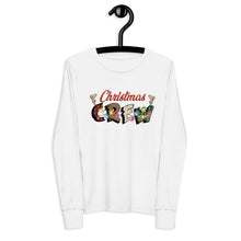 Load image into Gallery viewer, Christmas Crew Youth long sleeve tee