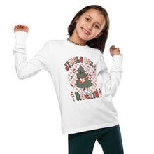 Load image into Gallery viewer, Jungle Bell Rockin Unisex Youth long sleeve tee