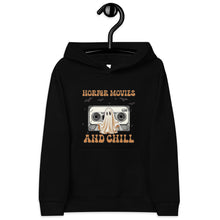 Load image into Gallery viewer, Horror Movies &amp; Chill Kids fleece hoodie
