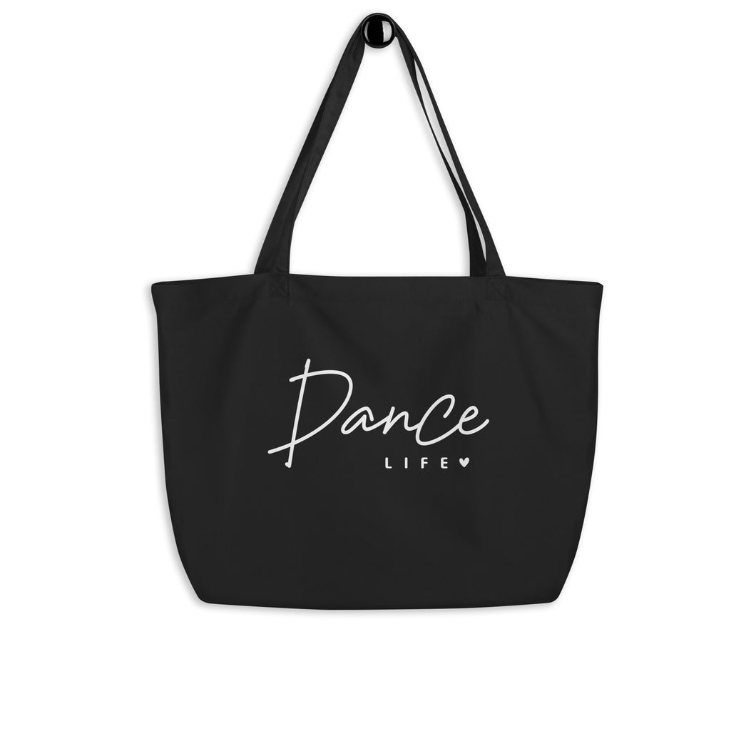 Large organic tote bag