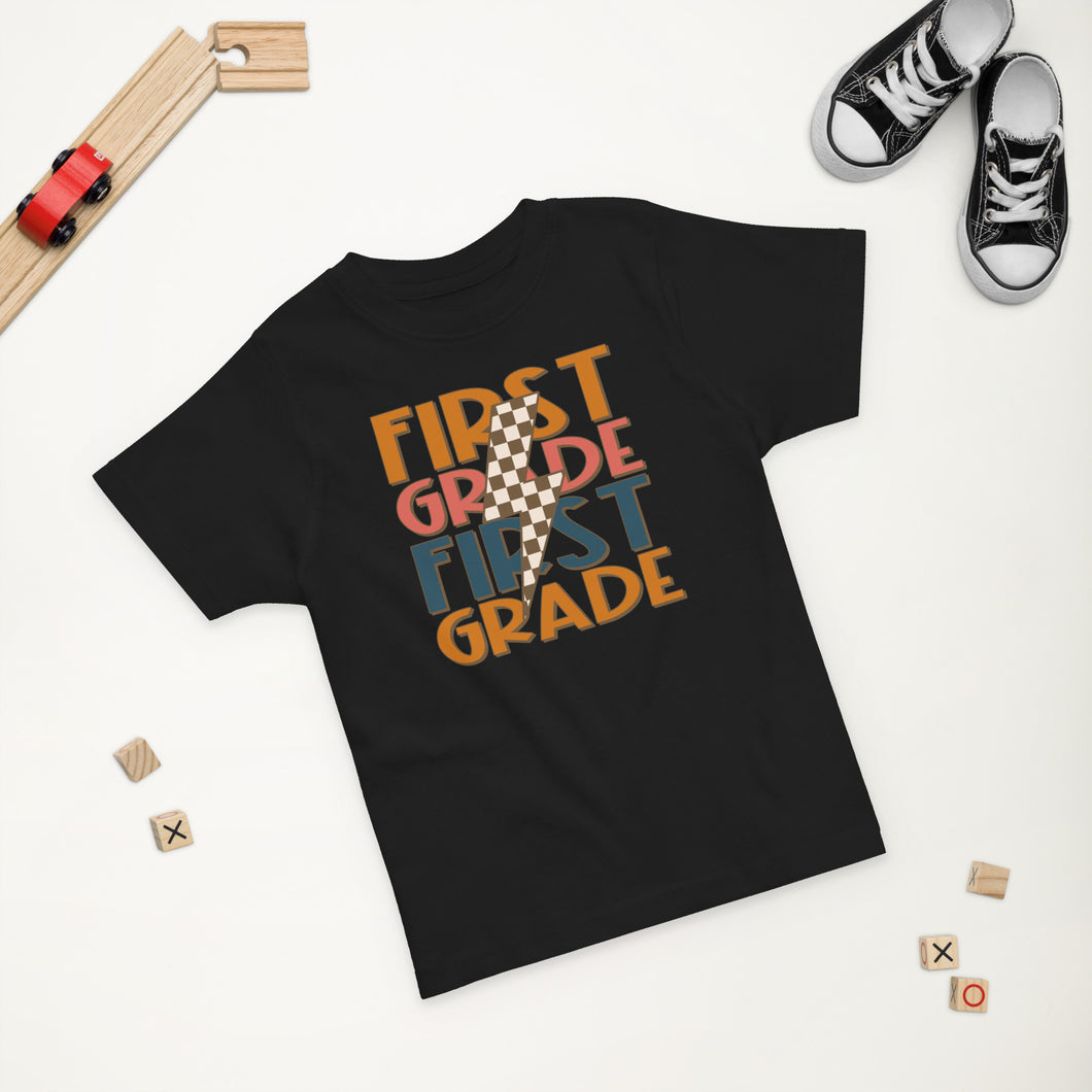 First Grade jersey t-shirt