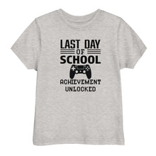 Load image into Gallery viewer, Last Day of School Toddler jersey t-shirt
