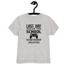 Load image into Gallery viewer, Last Day of School Toddler jersey t-shirt
