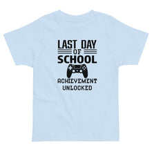 Load image into Gallery viewer, Last Day of School Toddler jersey t-shirt
