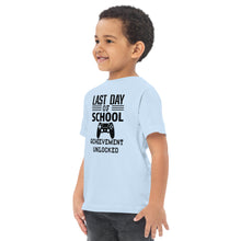 Load image into Gallery viewer, Last Day of School Toddler jersey t-shirt
