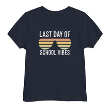 Load image into Gallery viewer, Last Day of School Vibes Toddler jersey t-shirt
