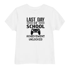 Load image into Gallery viewer, Last Day of School Toddler jersey t-shirt
