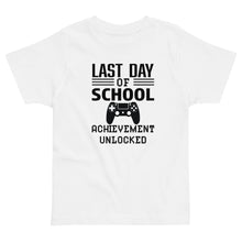 Load image into Gallery viewer, Last Day of School Toddler jersey t-shirt
