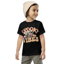 Load image into Gallery viewer, Spooky Vibes Toddler Short Sleeve Tee
