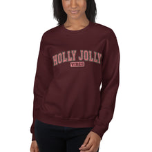 Load image into Gallery viewer, Holly Jolly Vibes Sweatshirt
