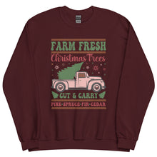 Load image into Gallery viewer, Fresh Farm Christmas Tree Sweatshirt
