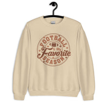 Load image into Gallery viewer, Football is my Favorite Season Sweatshirt
