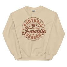 Load image into Gallery viewer, Football is my Favorite Season Sweatshirt
