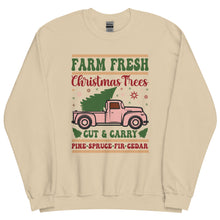 Load image into Gallery viewer, Fresh Farm Christmas Tree Sweatshirt
