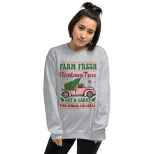 Load image into Gallery viewer, Fresh Farm Christmas Tree Sweatshirt
