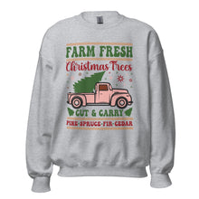 Load image into Gallery viewer, Fresh Farm Christmas Tree Sweatshirt
