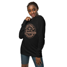 Load image into Gallery viewer, Football is my Favorite Season Hooded long-sleeve tee
