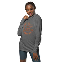 Load image into Gallery viewer, Football is my Favorite Season Hooded long-sleeve tee
