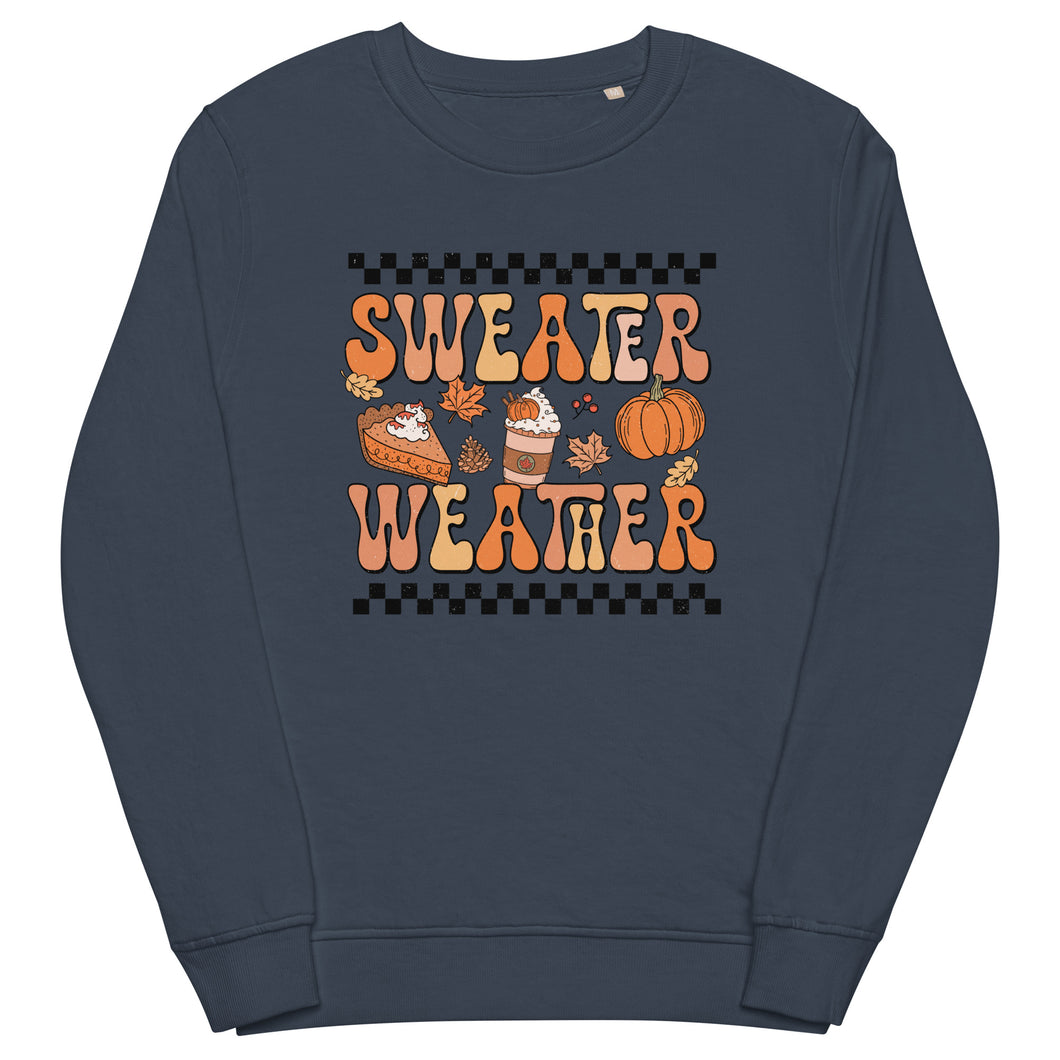 Sweater Weather organic sweatshirt