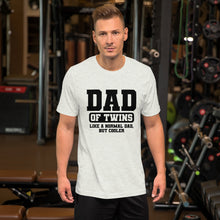 Load image into Gallery viewer, Dad of Twins t-shirt
