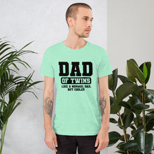 Load image into Gallery viewer, Dad of Twins t-shirt
