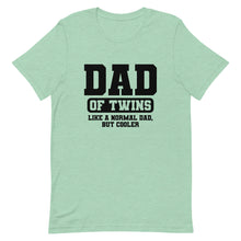 Load image into Gallery viewer, Dad of Twins t-shirt
