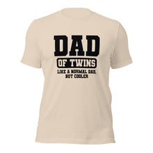 Load image into Gallery viewer, Dad of Twins t-shirt
