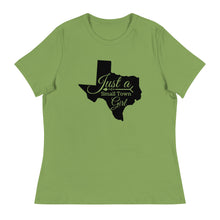 Load image into Gallery viewer, Texas Small Town Girl Relaxed T-Shirt
