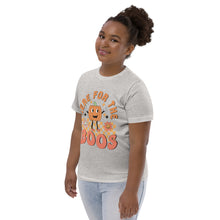 Load image into Gallery viewer, Here for the Boo’s Youth jersey t-shirt
