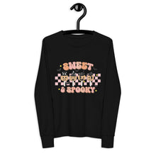 Load image into Gallery viewer, Sweet &amp; Spooky long sleeve tee
