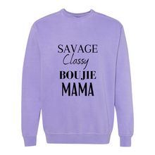 Load image into Gallery viewer, Savage MaMa Garment-Dyed Sweatshirt
